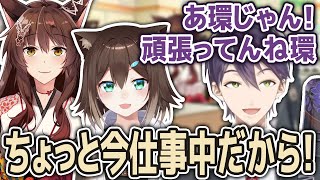 【凸待ち】環の職場に凸るDVクズ彼氏剣持【文野環/フミ/剣持刀也/にじさんじ切り抜き】