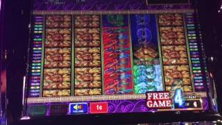 Ultra Stack Dragon Slot Machine ~ FREE SPIN BONUS! ~ KEWADIN CASINO!
