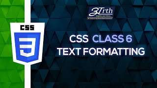 Text formatting in css - How to format font in css -  class 6