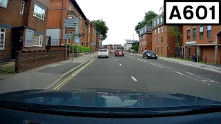 A601 Derby Inner Ring Road - Junctions 8 (A516) to 9&10 (A52)