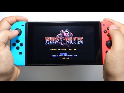 ACA NEOGEO GHOST PILOTS Nintendo Switch gameplay