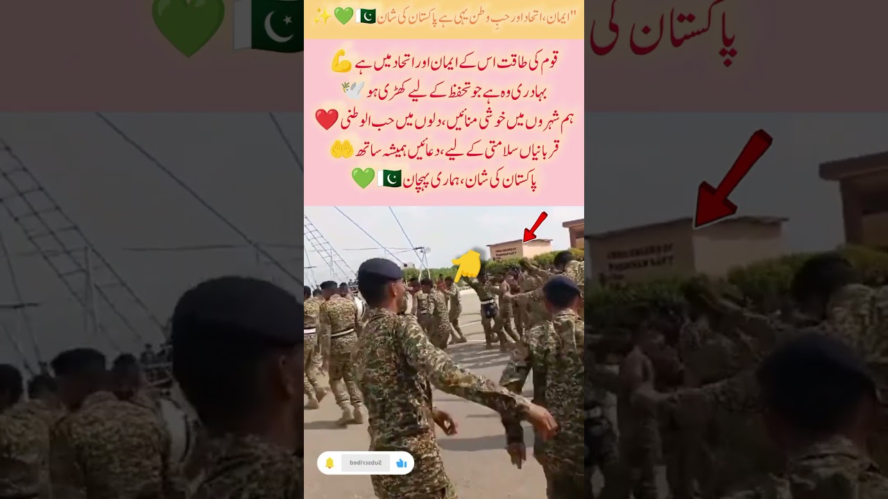 "Faith 🇵🇰 Unity 💚 Patriotism ✨ Proud to be Pakistani 💪 