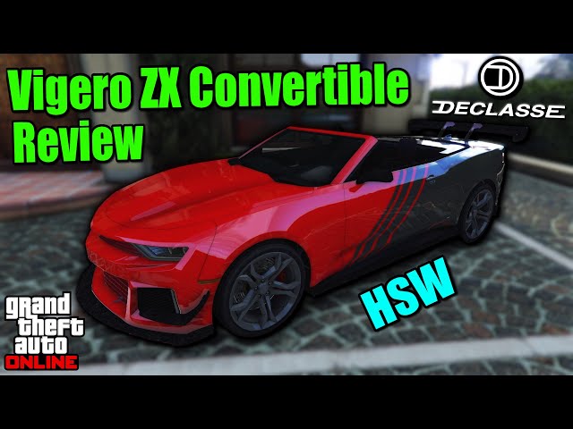 グラセフ5 GTA 5 - Is The Vigero ZX Convertible Worth It? Declasse Vigero ZX