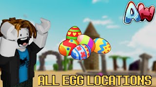 Easter Update + ALL EGG Locations 🥚| Roblox Ability Wars