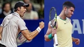 Nicolas Jarry Brutally Humiliating Carlos Alcaraz  Alcaraz Vs Jarry  Buenos Aires 2024