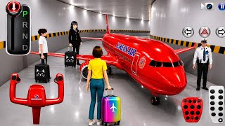Red Airplane Enters Secret Underground Tunnel! 😱✈️ | 3D Driving Class screenshot 5