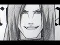 Как нарисовать аниме. Орочимару "Наруто" . Orochimaru