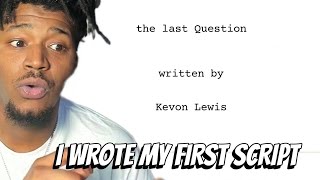 I Wrote My First Short Film Script…