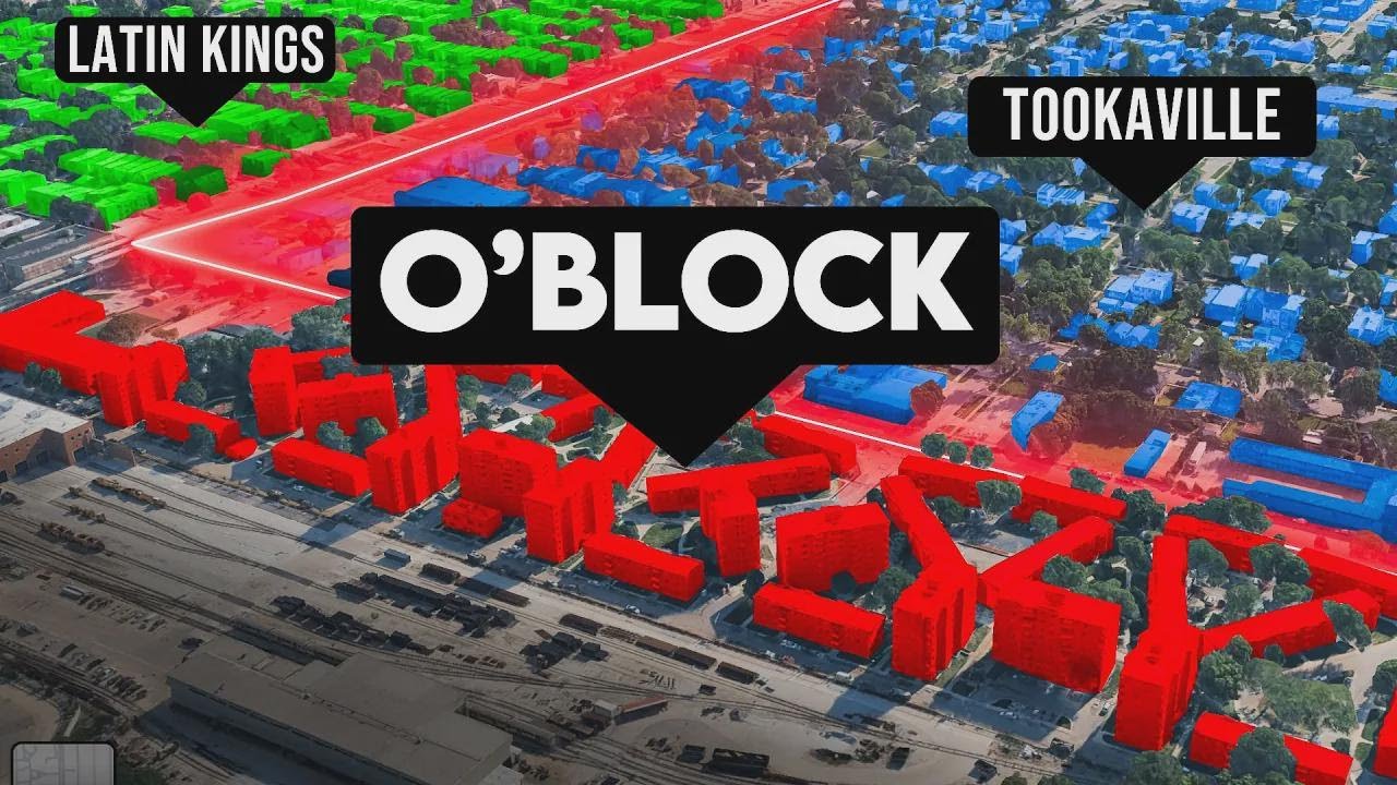 A Guerra de Gangues em Chicago: Veja Onde Tudo Acontece no Mapa