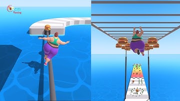 Fat 2 Fit Game - All Levels in Fat 2 Fit (levels 11 - 15) | Cremgaming