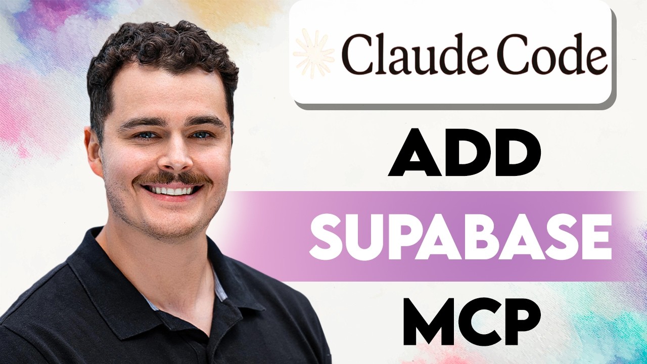 How To Add Supabase MCP To Claude Code [2026 Guide] - YouTube