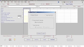 Import / Export TDS data from Excel | Winman TDS screenshot 1