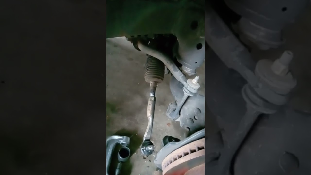 replacing the rack and pinion on a Toyota tundra