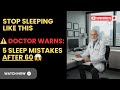 Over 60? The Sleep Mistake That’s Silently Damaging Your Body Every Night