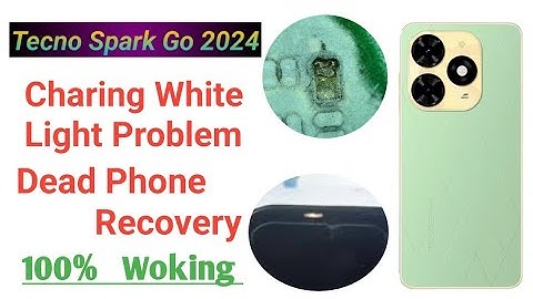 How To Tecno Spark Go 2024 Charing White Light Problem | Tecno bG6 Spark Go Full Short Problem