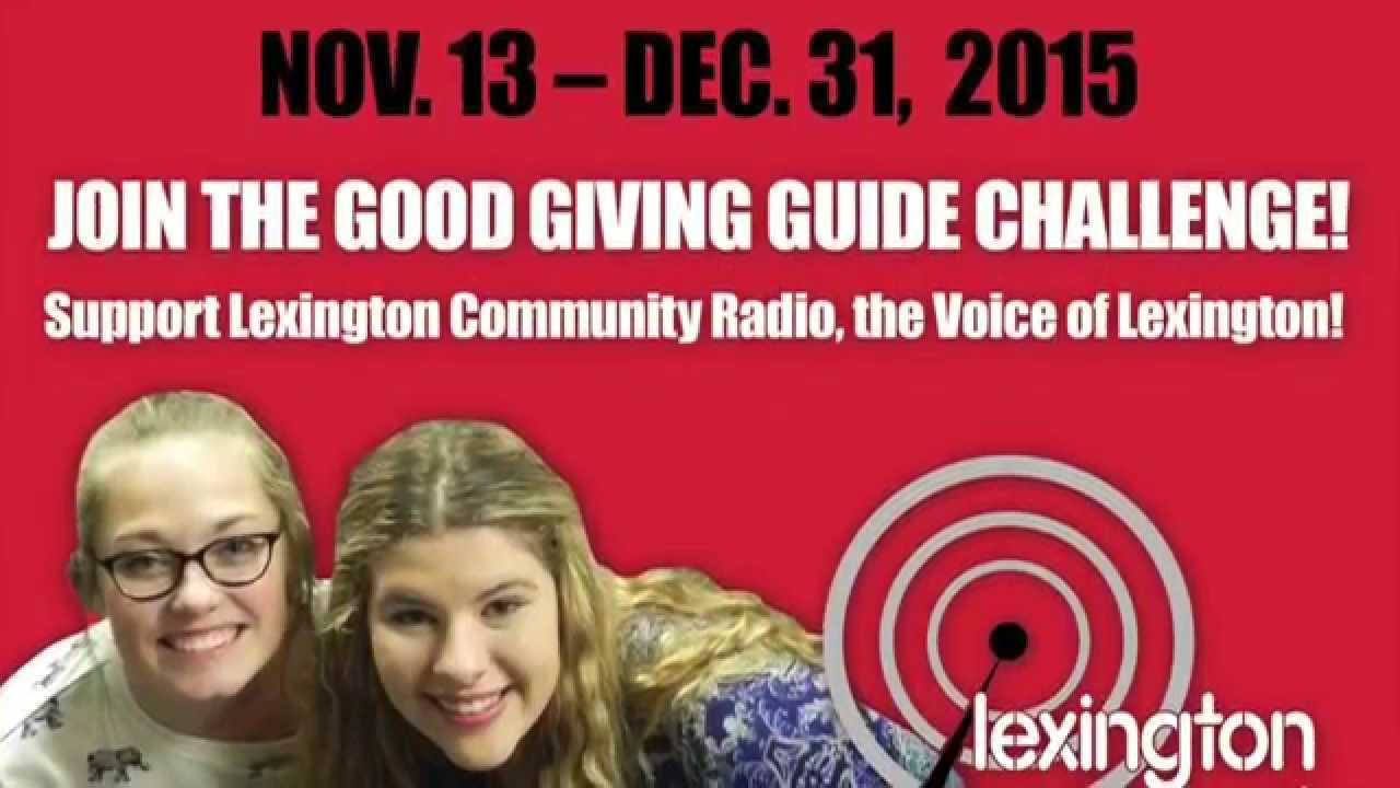 Thank You for Supporting Lexington Community Radio!