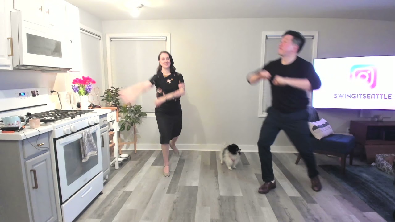 Swing It Seattle - Solo Jazz 1 "Traveling Jazz Steps" - Katie & Mark Kihara