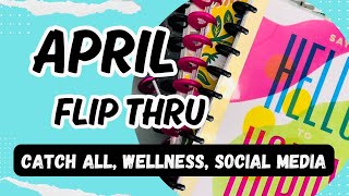 Flip Thru [April Catch All, Wellness and Social Media]