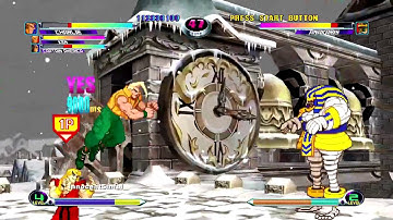 Marvel VS Capcom 2 (Xbox 360) Arcade Mode as Charlie, Ken & Captain America