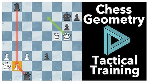 Chess Geometry! ♛ Cool Chess Puzzle ♗ Improve Your Chess Through Puzzles ♛
