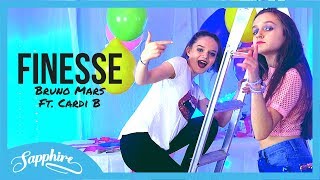 Finesse - Bruno Mars Feat. Cardi B | Sapphire & Skye Cover
