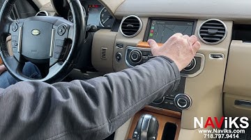 2010 - 2011 Land Rover LR4 Apple CarPlay + Android Auto (Wired & Wireless) OEM Touch Screen Controls