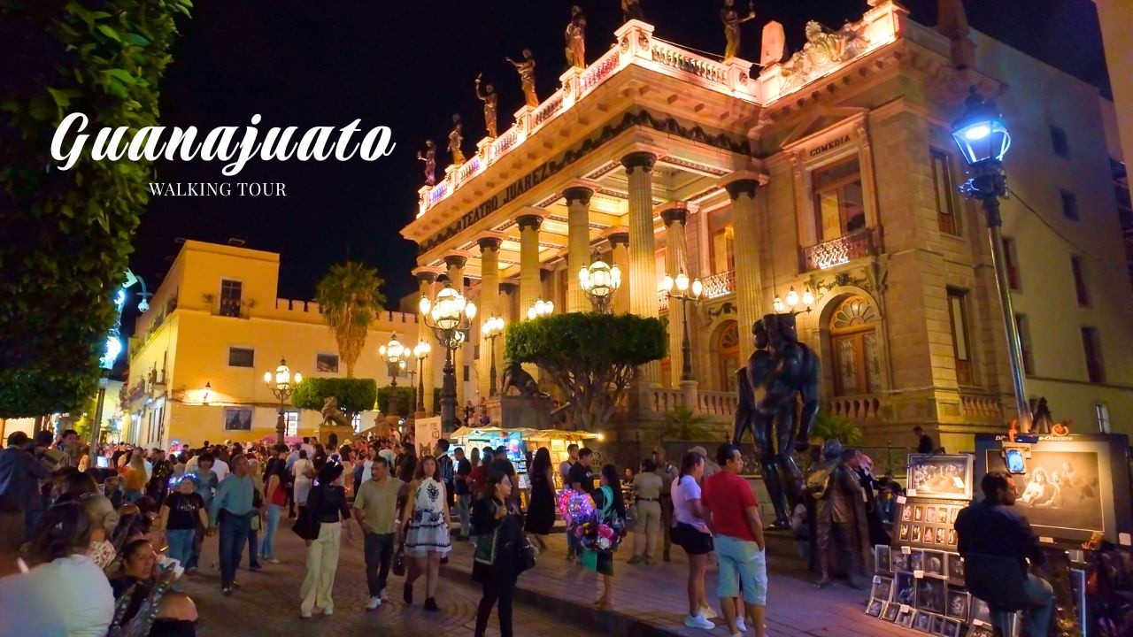 Los Angeles, الولايات المتحدة | Guanajuato | جولة ليلية في المدينة 4K