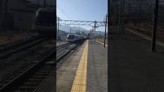 中央本線中津川駅　383系しなの発車&到着