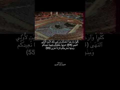 ك ل وا و ٱر ع و ا أ ن ع م ك م إ ن ف ي ذ ل ك ل أ ي ت ل أ و ل ي ٱلن ه ى