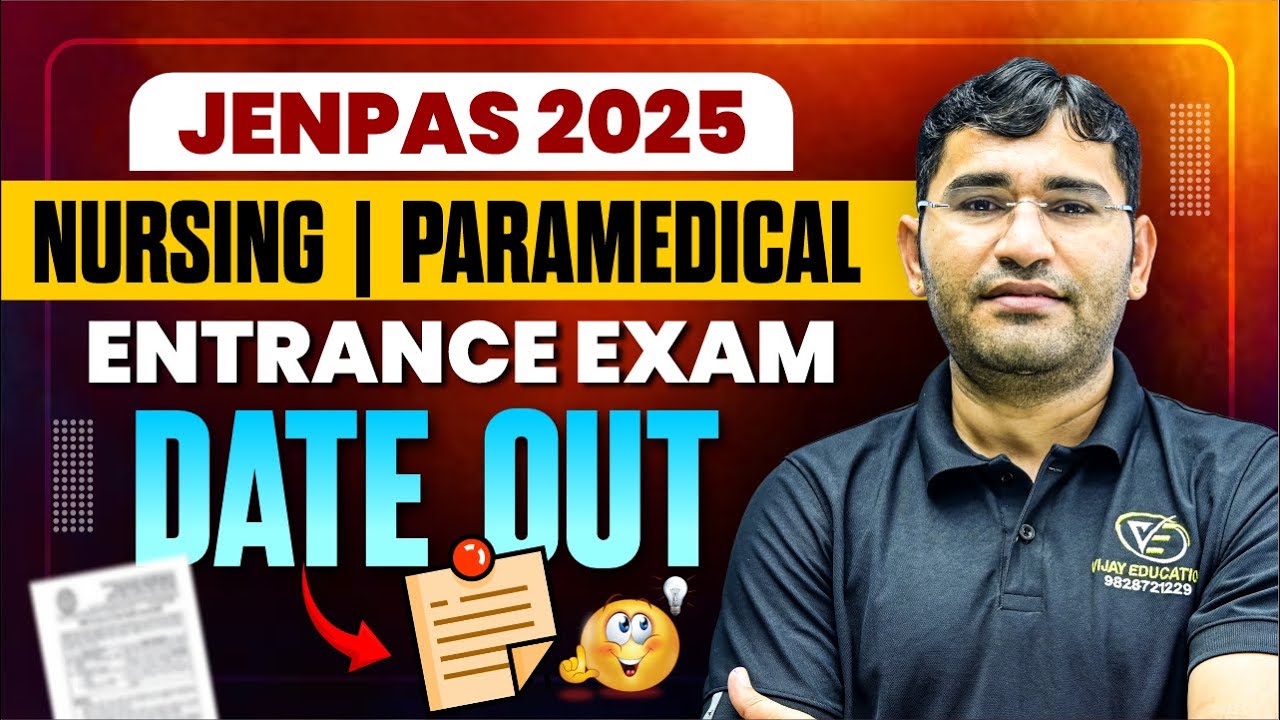 WB JENPAS EXAM DATE OUT 2025 | West Bengal BSc Nursing Application Form ...