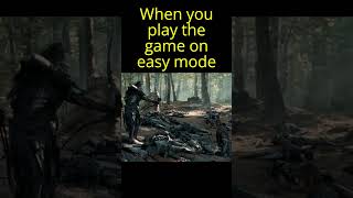 When You Play the Game on Easy Mode #LordoftheRings #Movies #MovieScenes #VideoGames #Gaming