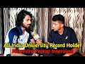 All india university record holder narendra pratap interview with navneet rangi  navneet sports