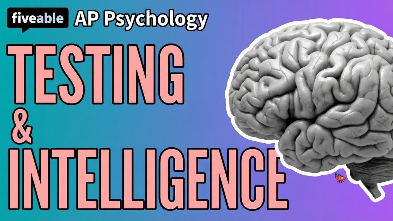 AP Psychology - Unit 5: Intelligence & Testing - YouTube