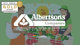 Albertsons Sincerely Health 2D Animated Explainly Video