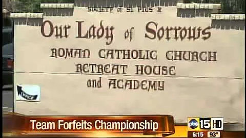 School forfeits game over female player