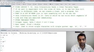 ICS3U VIDEO LESSON 7: Interactions Panel and Other Data Types