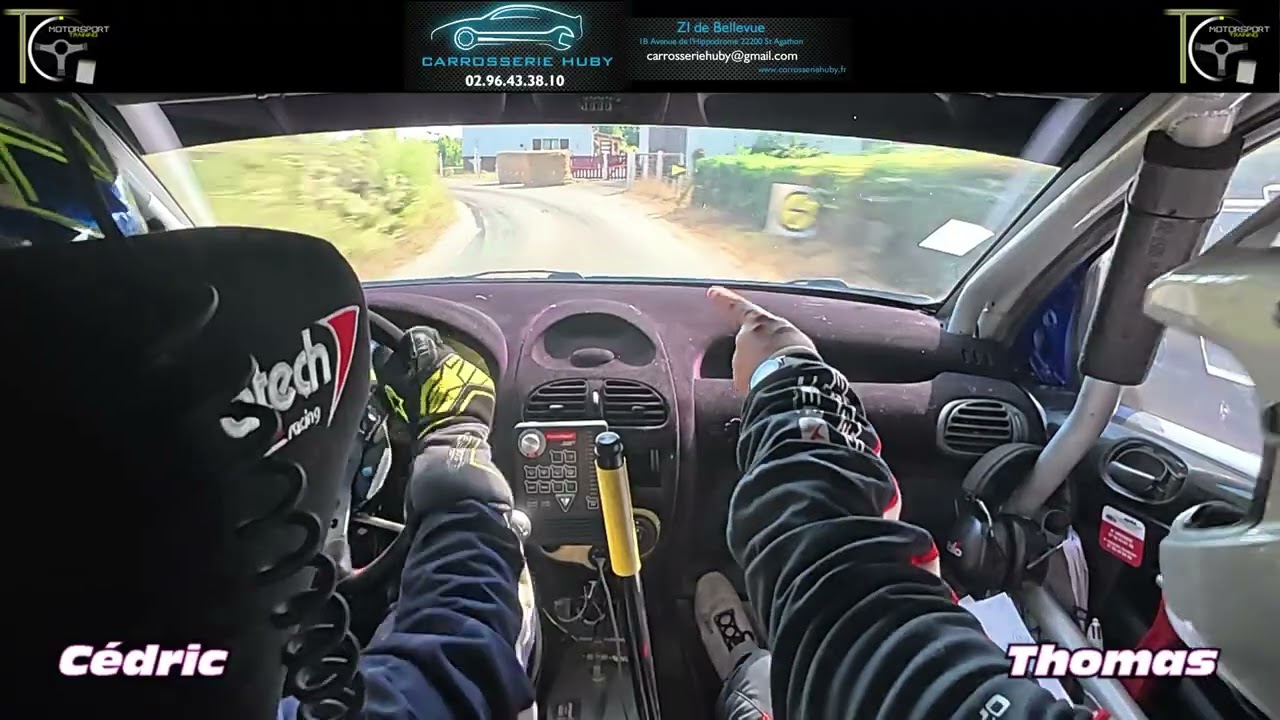 Embarquée Rallye St Germain la Campagne 2025 - ES3 St Jean du Thenney - Huby/Chauffray