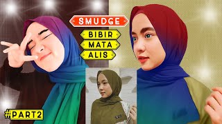 Tutorial Simpel Bikin Smudge di Autodesk sketchbook || Bagian Smudge Mata, Alis dan Bibir screenshot 2