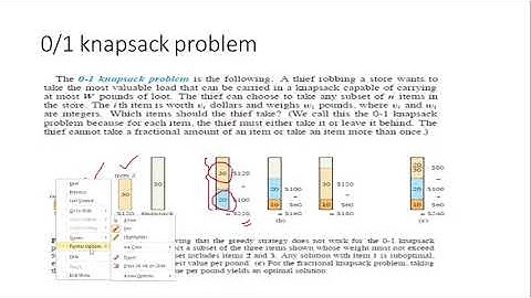 Solving 0/1 Knapsack and Fractional Knapsack Problems with Greedy Algorithm