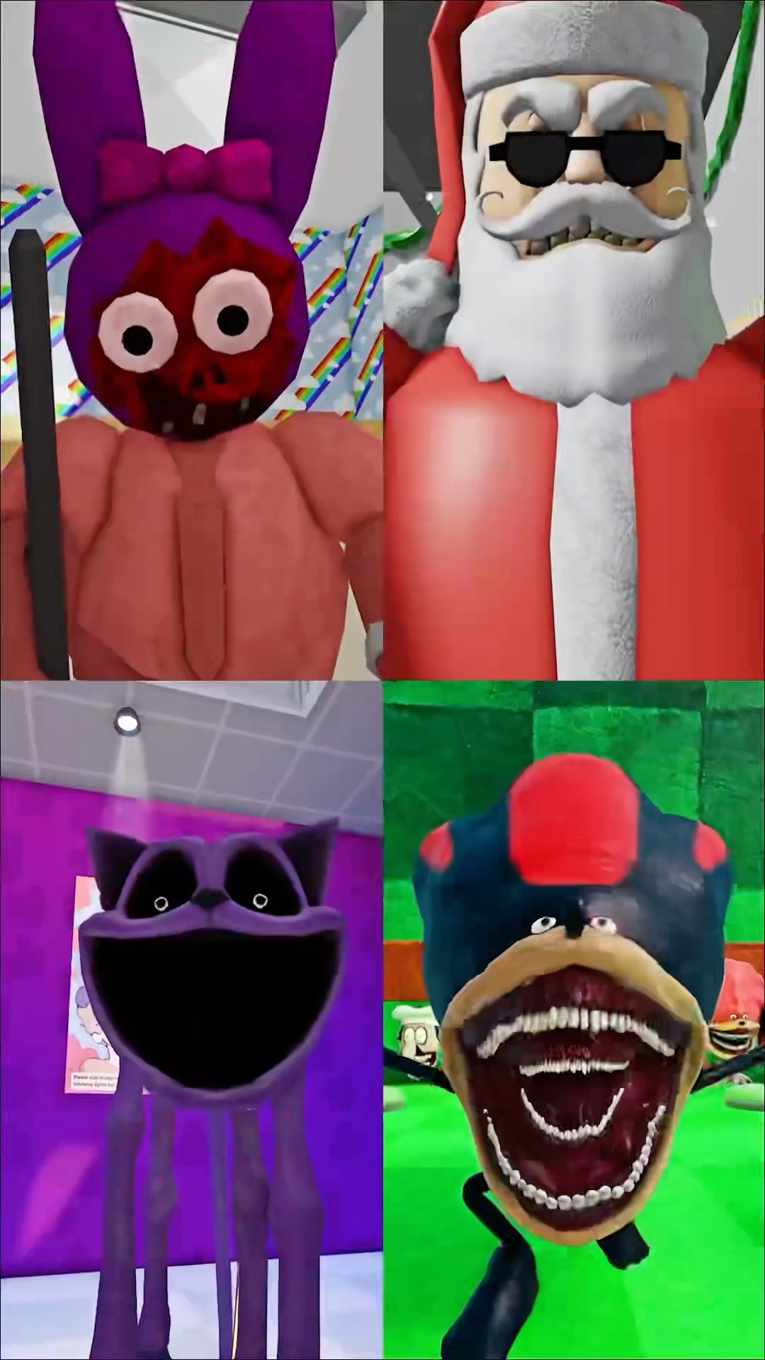 Roblox Jumpscare's #incredibox #sprunki #digitalcircus #sonic #mario #catnap #pomni #anxiety #joy