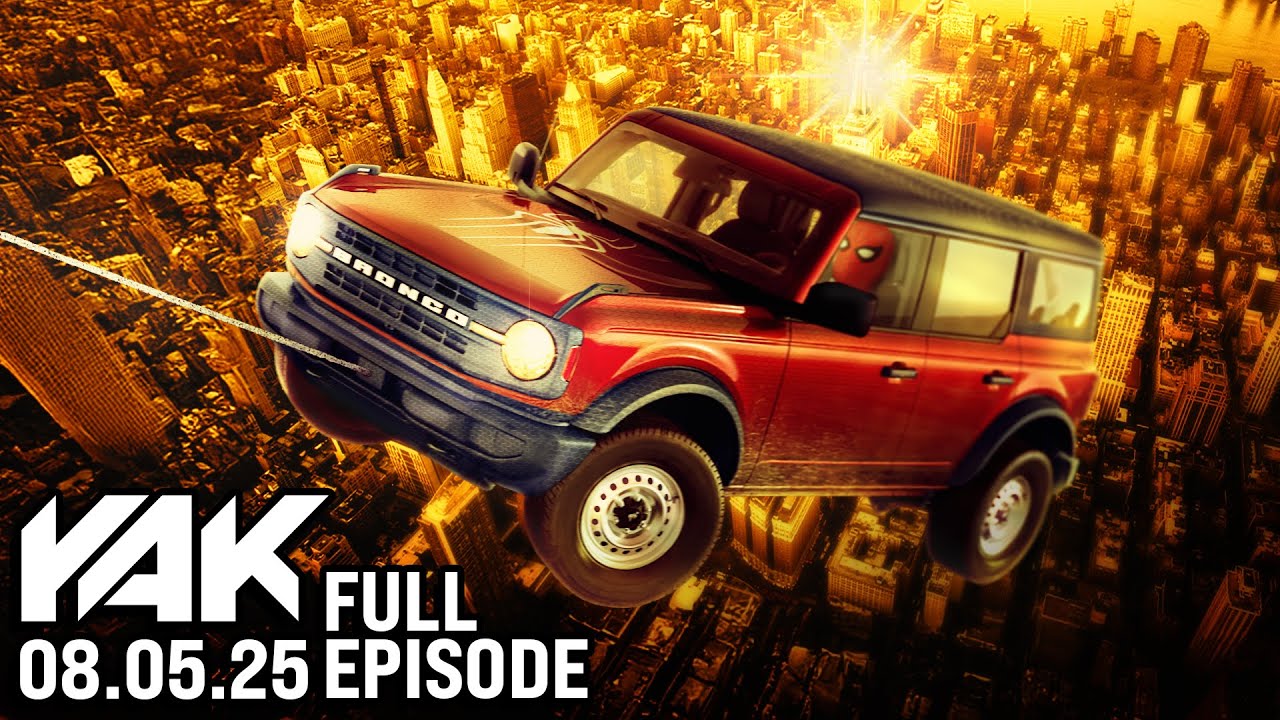 Dana is Here in Chicago and His Car's Infested with Spiders | The Yak 8-5-25