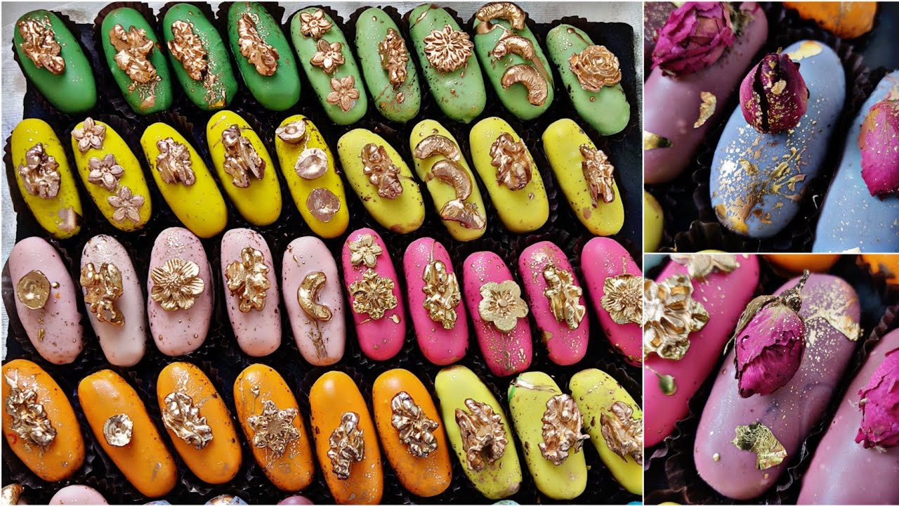 #قاطو_2022🇩🇿 / فيديو لدار حالة أصابع اللوز اللذيذة مع كيفية التلوين،في الورشات و متلقاوهاش