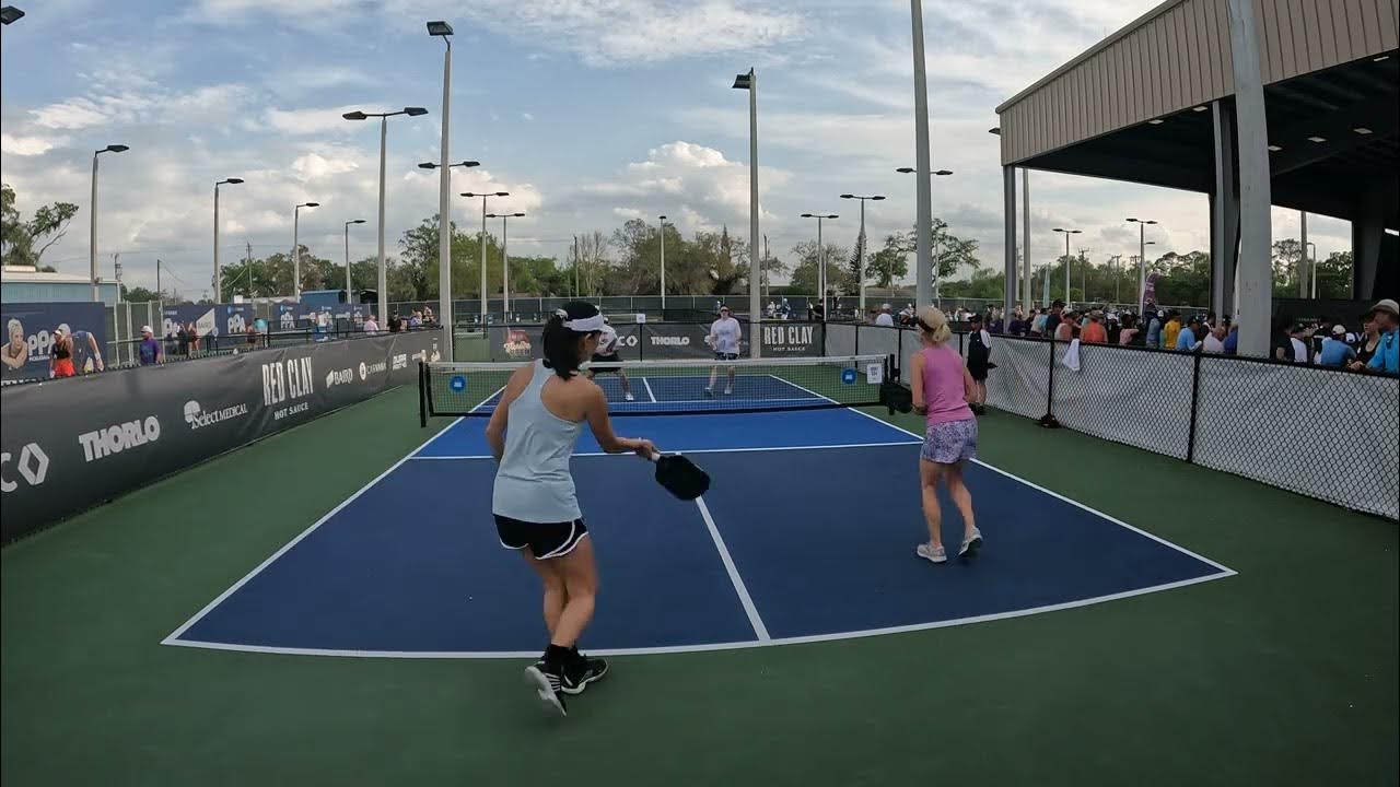 PPA Daytona 32023 womens doubles 3 5 gold medal match game one part