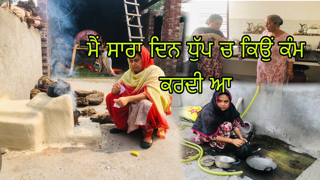 ਸਾਸੁ ਮਾਂ ਨੂੰ ਹੋਈ ਮੇਰੀ ਚਿੰਤਾ 🥰 ਸਾਰਾ ਦਿਨ ਮੇਰੀ ਨੂੰਹ ਧੁੱਪ ਚ ਕੰਮ ਲੱਗੀ ਰਹਿੰਦੀ ਆ 🥵