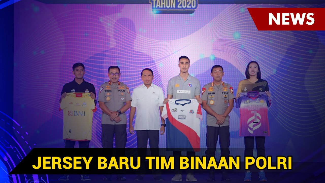 KAPOLRI LAUNCHING JERSEY TIGA TIM BINAAN POLRI, BHAYANGKARA FC... - YouTube