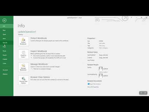 Convert Excel File to .csv file (comma separated file)