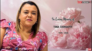 The Funeral Service of Tina Chinsamy