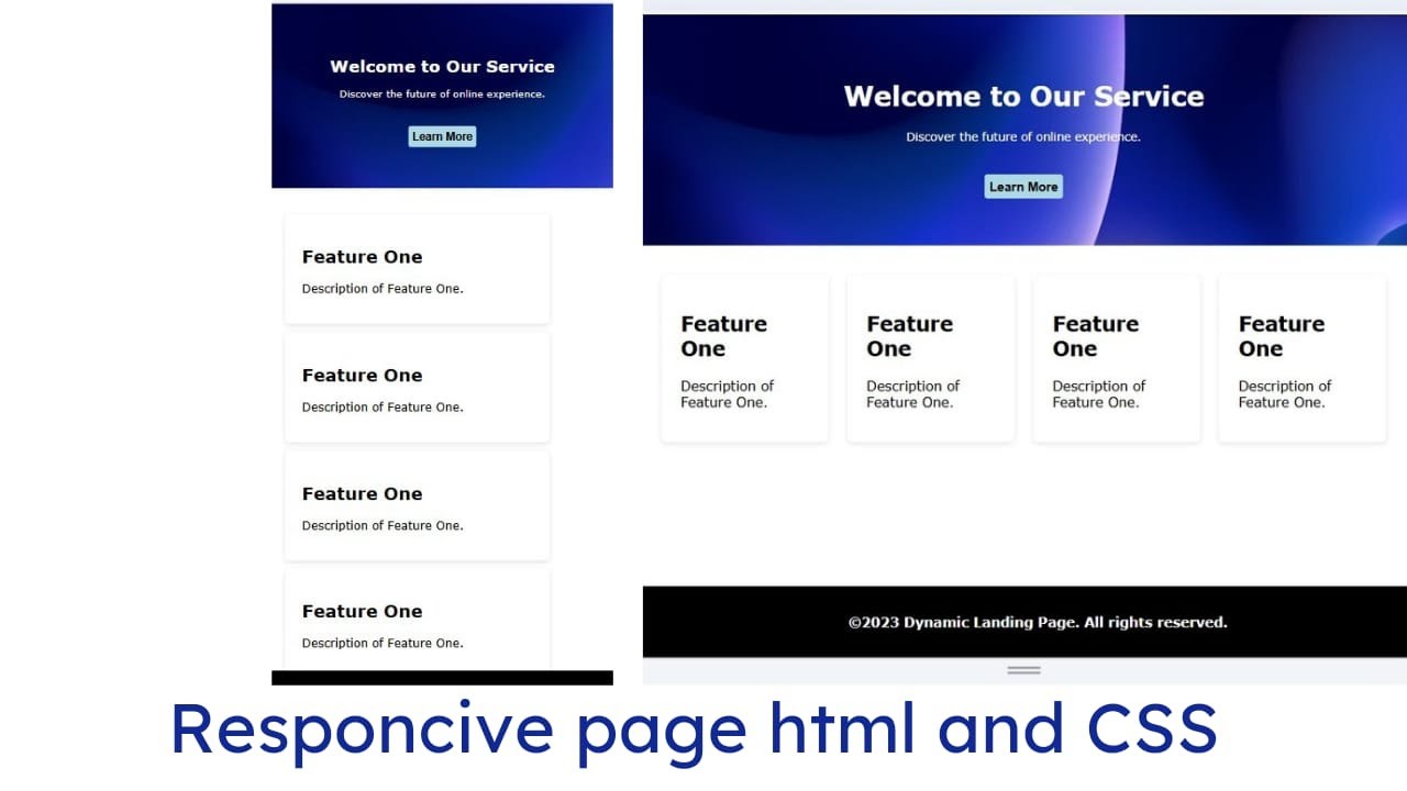 company profile Page using HTML AND CSS only, #programming #biginner # ...