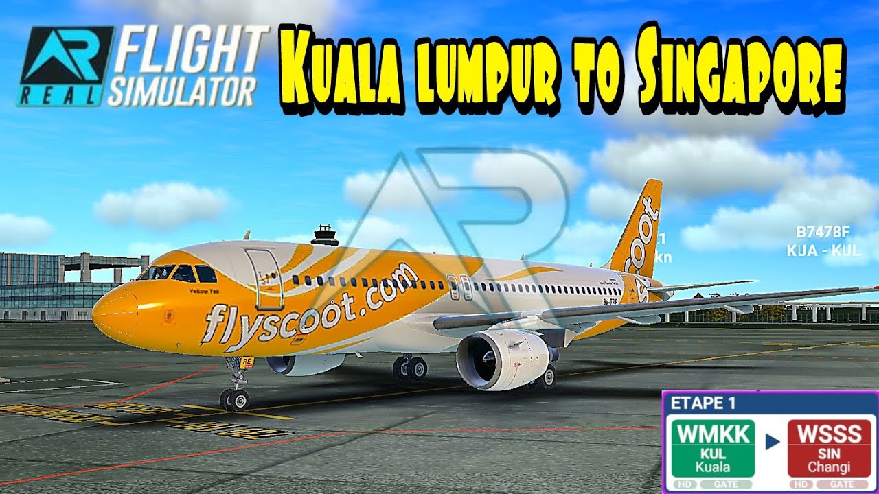 RFS Real Flight Simulator Kuala Lumpur To Singapore Full Flight A320 rfs-real-flight-simulator-kuala-lumpur-to-singapore-full-flight-a320