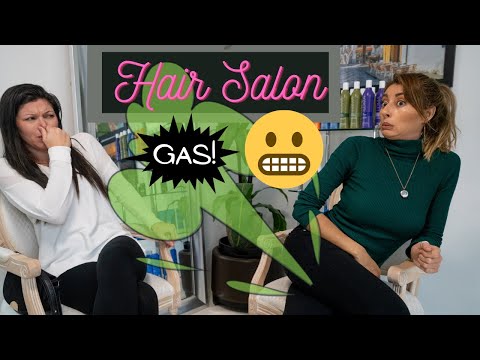 Farting in Public | Hair Salon Farts | Comedy Sketch